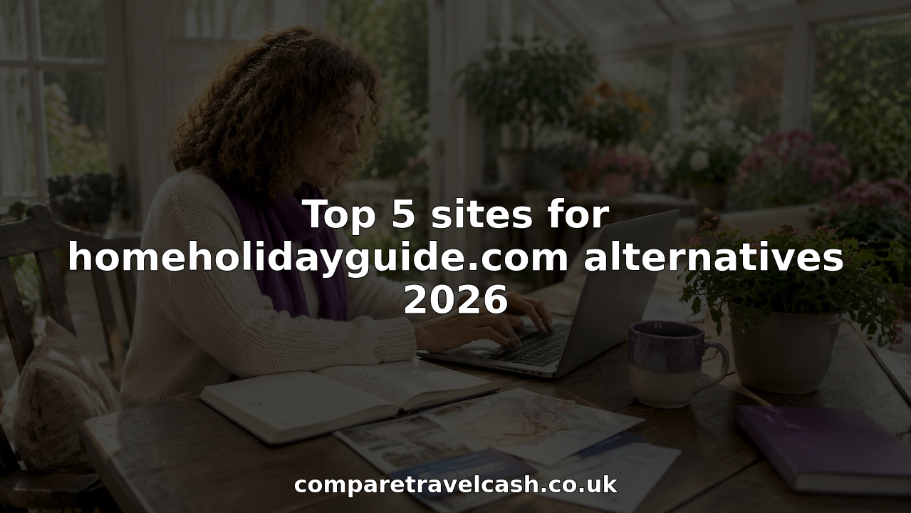 Woman comparing travel money rates at home