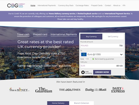 Currency Online Group Website