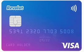 Revolut prepaid multi-currency currency card